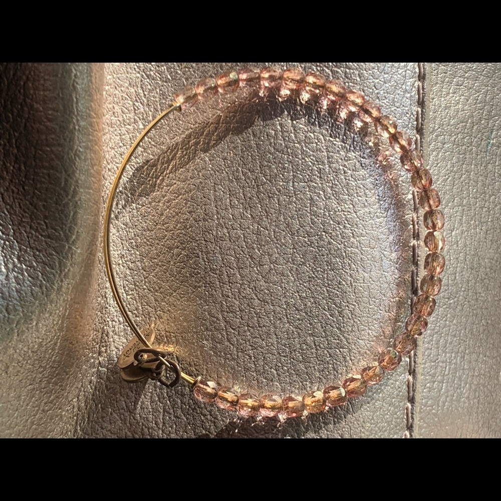 Alex and Ani small crystal bracelet.
